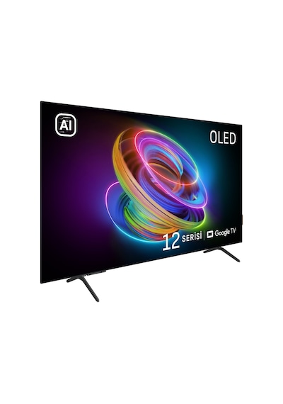 Arçelik Imperium 12 A 1255 C AI 55" 140 Ekran 120 Hz Uydu Alıcılı 4K UHD Google TV OLED Smart TV