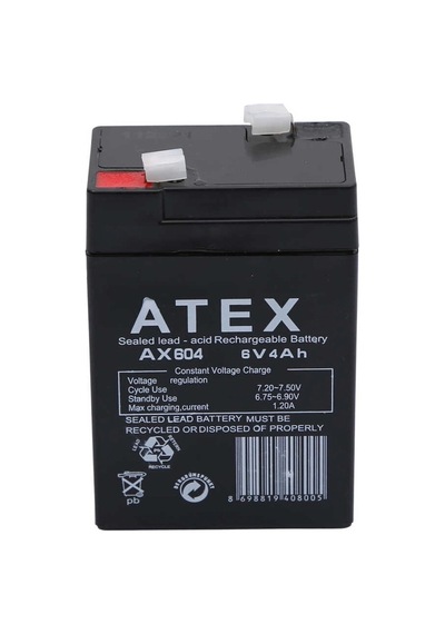 Mepa Atex Ax604 6v 4ah Akü Najmaddin Standart