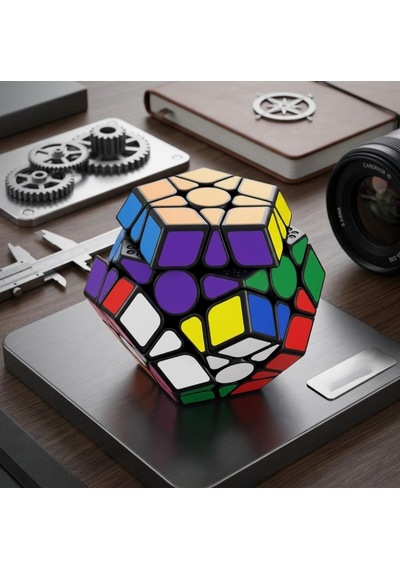 Beşgen Zeka Küpü Kübix Akıcı Hızlı Takılmayan Renkli Geometrik Şekilli Eğitici Oyuncak