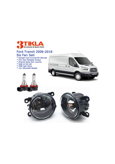 Transit 2007 Sis Farı Set Oem: 8200074008