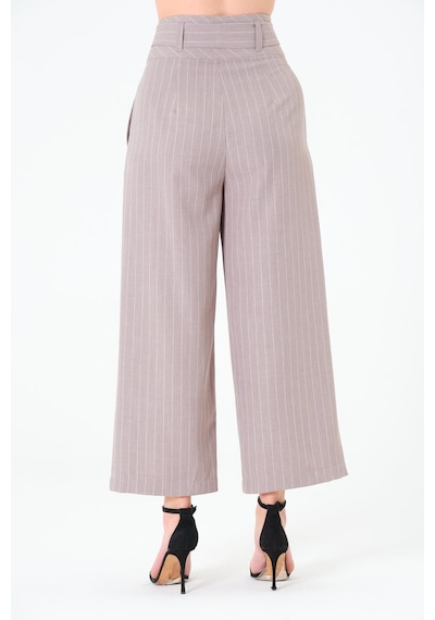 Sortie Collection Kuşaklı Pantolon Gri
