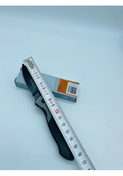 Gerber Marka Metal Kasa Küçükboy Mini Kamp Çakı //16cm-x31 Gri - Siyah