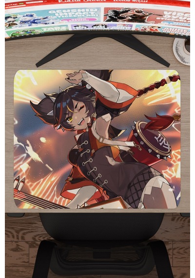Xinyan Genshin Impact Anime Oyuncu V4 - 48x40 Xl Gaming Mouse Pad Fare Altlığı