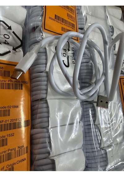 67w Turbo Hızlı Şarj Destekli Type-c Şarj Kablosu Dayanıklı Ve Hızlı Veri Aktarımı Beyaz-Type-C