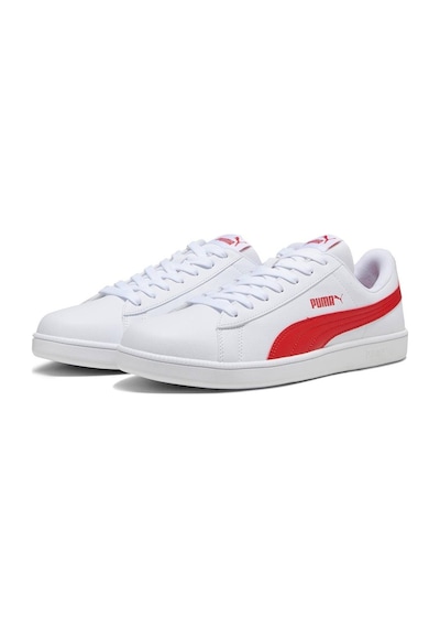 Puma Up Unisex Spor Ayakkabı Beyaz Kırmızı Beyaz Kırmızı