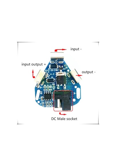 3S 12.6V 8A - 40A BMS Li-ion Lityum Pil Koruma Matkap İçin