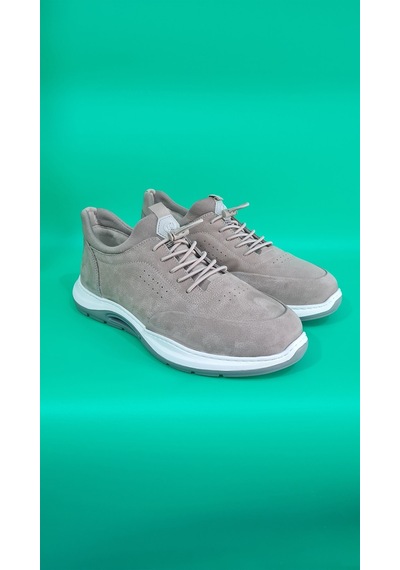 Komcero Lastik Bağlı Streçli O Yay Sistemli Kat Deri Model Erkek Casual Ayakkabı Y2844-8225 Kum Komcero Lastik Bağlı Streçli O Yay Sistemli Kat Deri Model Erkek Casual Ayakkabı Y2844-8225 Kum