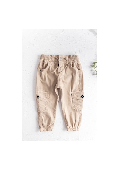 Baby&Kids Gabardin Kumaş Erkek Çocuk Kargo Pantolon