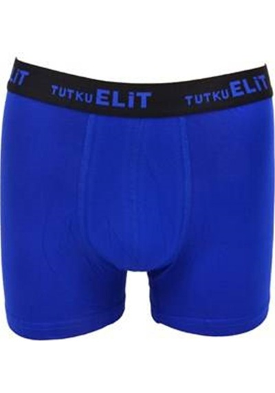 3'lü Elit Modal Elastan Spor Boxer Bordo