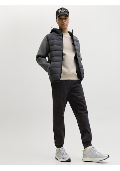 Jack & Jones Erkek Regular Fit Jogger Pantalon - Gordon - 12288471 Siyah
