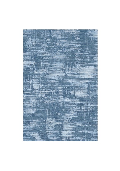 Kartela Halı Riva Halı Kaymaz Taban Makinede Yıkanabilir Halı Mavi - 80 X 120 Cm