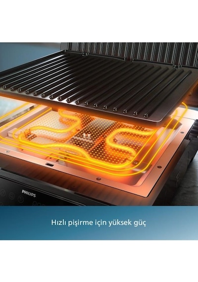 Philips HD6307/70 7000 Serisi Contact Tost Ve Izgara Makinesi