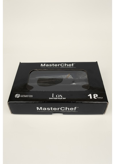 Masterchef 18 Parça Çatal Kaşık Bıçak Seti Gold Dafne Gümüş