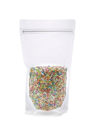 Packtory Şeffaf Kilitli Doypack Ambalaj 16X27+4 cm. 500 Gr. -50 Adet