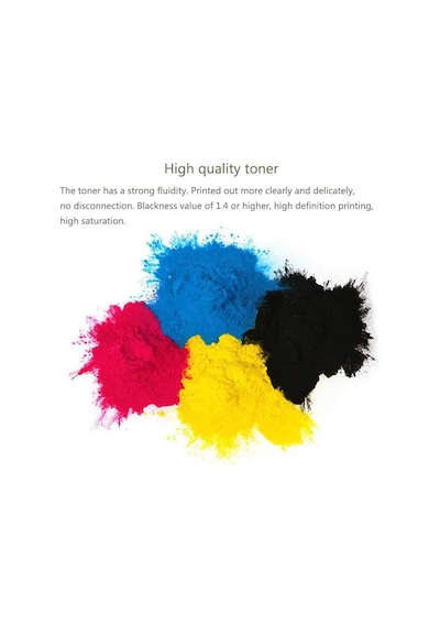 Renkli Lazer Jet M252dw M277n 277dw M252n Yazıcı Kartuşları İçin Uygun Cf400a 201a Toner Kartuşları İle Uyumlu, 4