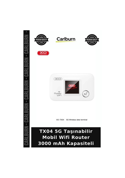 Tx04 5g Taşınabilir Mobil Wifi Router 3000 Mah Kapasiteli Aktif Yaşam Mini Modem Hızlı Bağlantı