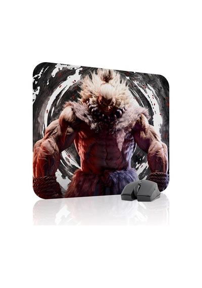Street Fighter Kaymaz Dikişli Kauçuk Oyuncu Mousepad V4 - 48x40 Xl Gaming Mouse Pad Fare Altlığı