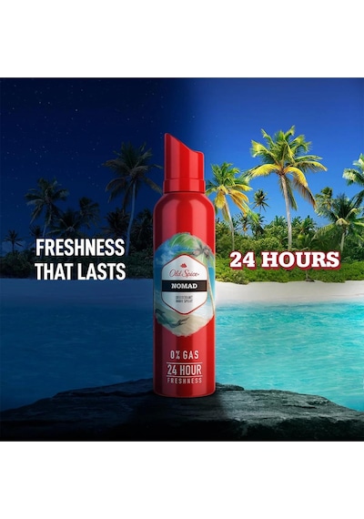 Old Spice Nomad Erkek Deodorant Vücut Spreyi 140ml