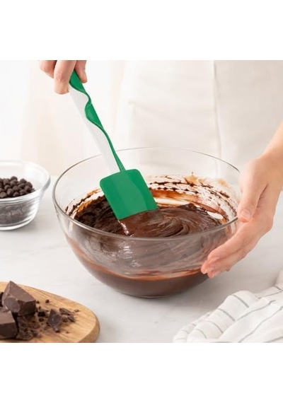 Gubbröra Kauçuk Spatula, Yeşil/beyaz 0