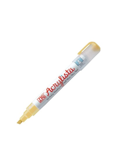 Zig Acrylista Marker Akrilik Boyama Kalemi 6 Mm Kesik Uç Buttercup