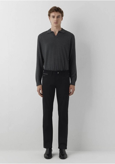 Mavi Hunter, Regular Straight Siyah Erkek Jean Pantolon 00202a4017