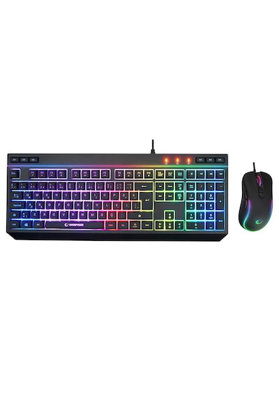 Rampage Km-r57 Seraphıc Siyah Rgb Q Oyuncu Multmedıa Klavye Mouse