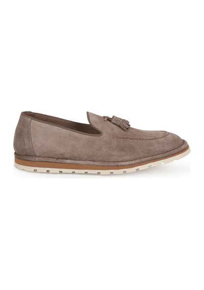 Libero Erkek Loafer Ayakkabı Hakiki Süet Deri Püsküllü Pratik Slip-on Esnek Tırtıklı Termo Taban L6016 Vizon Libero Erkek Loafer Ayakkabı Hakiki Süet Deri Püsküllü Pratik Slip-on Esnek Tırtıklı Termo Taban L6016 Vizon