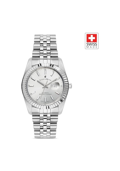 Jacques Du Manoir Jwl04104 Sellita Sw100, 25  Kadın Kol Saati Gümüş