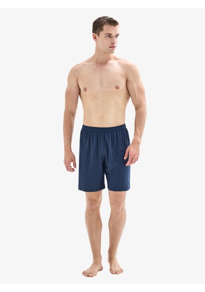 Erkek Şort Pijama Altı 40882 - Lacivert Lacivert
