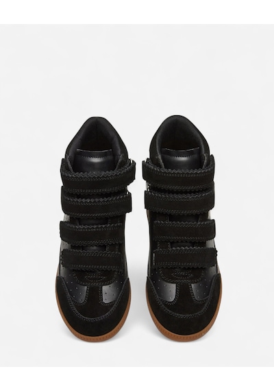 Steve Madden Mustang Black Sued Kadın Siyah Sneakers Mustang