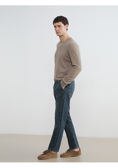Lcw Jeans Yeşil Straight Fit Erkek Jean Pantolon