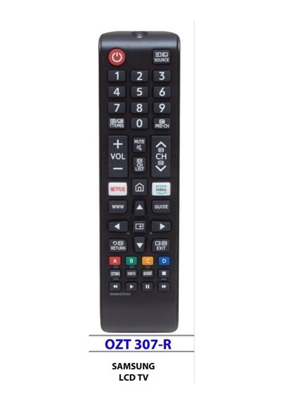 Samsung Uyumlu, Netflix Prime Video Tuşlu Kumanda Ozt 307-rh