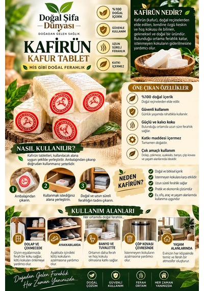 Kafur Kafirün Kafurun 4 Paket 8li 32 Adet