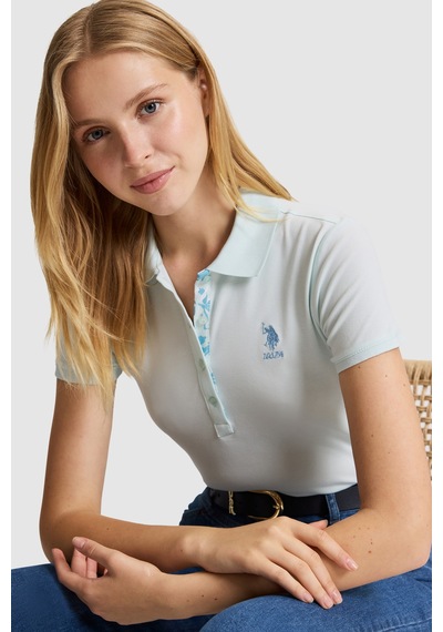 U.S. Polo Assn. U.s. Polo Assn. Kadın Nil Tişört Basic 50321798-vr083 Nıl