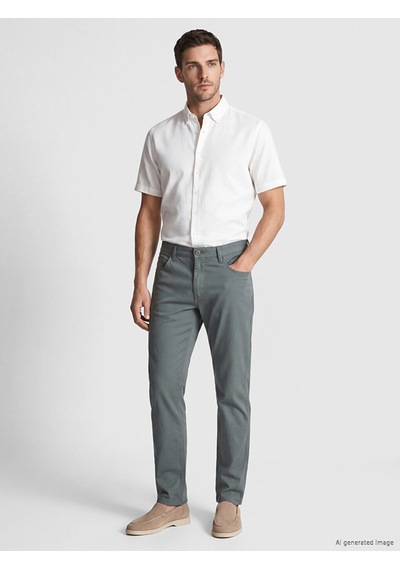 Lcwaıkıkı Classic Yeşil Regular Fit Erkek Chino Pantolon