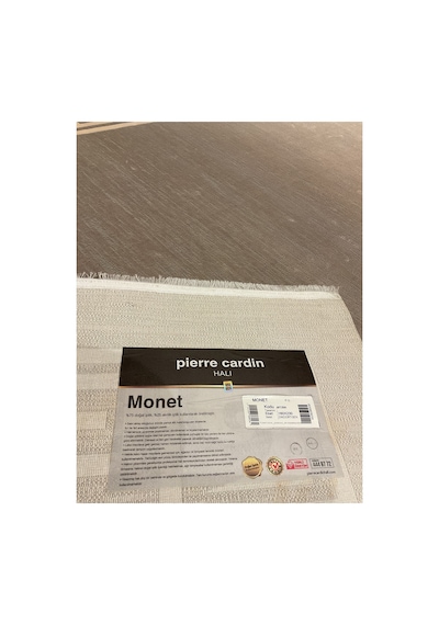 Monet Mt26a Koyu Gri Krem Halı