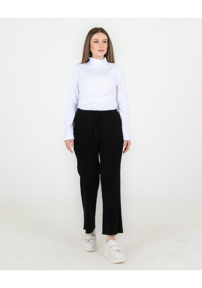 Sortie Collection Triko Pantolon Siyah