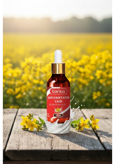 Sarı Kantaron Yağı 20 Ml Zeytinyağı Maserasyon, Eklem & Kas , Yara Tahriş  20 ML