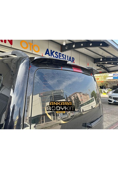 Caddy 2006 - 2011 Yarasa Spoiler - Parlak Siyah