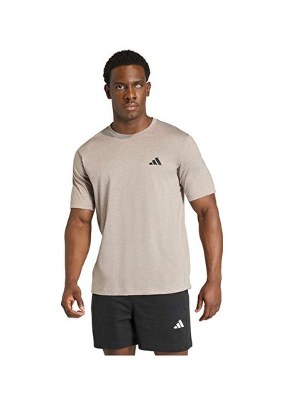 Adidas We Fr T Erkek Antrenman Tişörtü Kd5481 Bej Bej