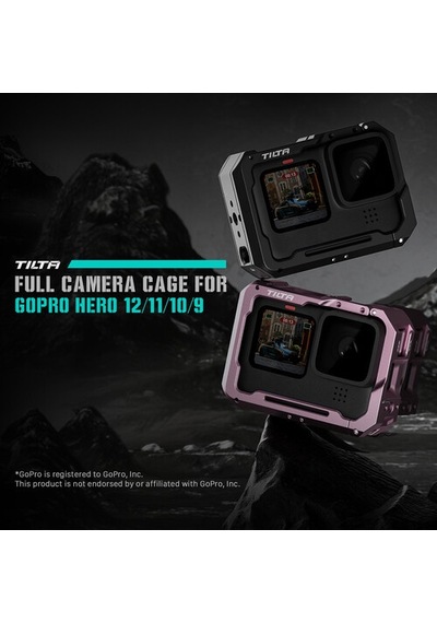 Tilta Gopro Hero 12/11/10/9 Titanyum Gri Kamera Kafesi