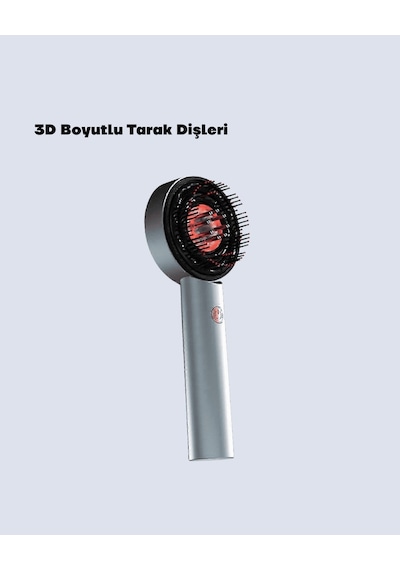 Xyt0860 Masaj Tarağı, Kırmızı Led Işıklı