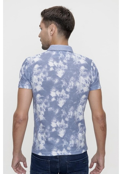 Efor Ts 798 Slim Fit Mavi Spor T-shirt Mavi