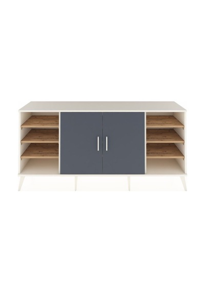 Hyperion Konsol 9 Raflı 2 Kapaklı 176x44x83 Aytaşı-antrasit/çam Antrasit/çam Hyperion Konsol 9 Raflı 2 Kapaklı 176x44x83 Aytaşı-antrasit/çam Antrasit/çam