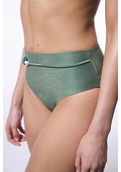 Penti Yeşil Boncuklu Yüksek Bel Bikini Altı Gn75