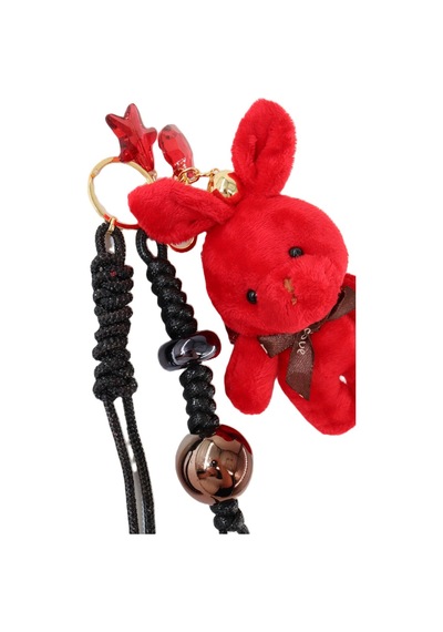 Anahtarlık Çanta Charm. Ayna Süsü. Çanta Aksesuarı. Anahtarlık Peluş Tavşan Örme Ip Çanta Charmı. 64853048