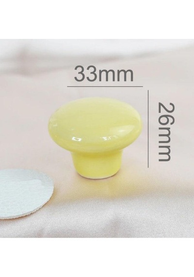 Modern Mantar Kulp Bebek Çocuk Genç Odası Çekmece Dolap Mobilya Kulpu 001