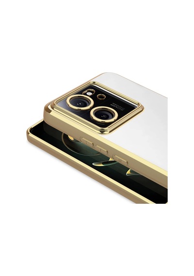 Noktaks - Xiaomi Uyumlu Xiaomi Mi 13t Pro - Kılıf Kamera Korumalı Tatlı Sert Omega Kapak - Siyah