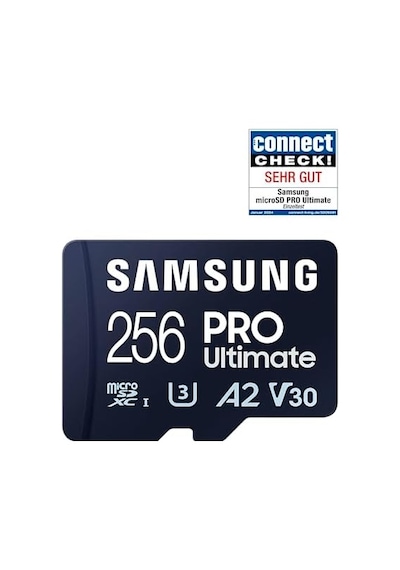 Pro Ultimate Microsd Kart + Sd Adaptörü, 256 Gb, Akıllı Telefonlar, Drone Ve Aksiyon Kamerası, Uhs-ı U3, 200 Mb/s Okuma, 130 Mb/s Yazma, Mb-my256sa/ww
