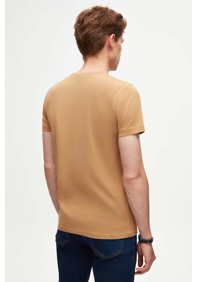 D's Damat Slim Fit Camel Düz D's Damat Logo Baskılı Strech Pamuklu T-shirt 2ec148551753m Camel D's Damat Slim Fit Camel Düz D's Damat Logo Baskılı Strech Pamuklu T-shirt 2ec148551753m Camel